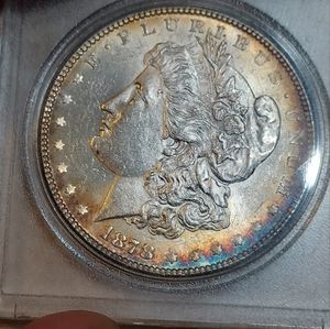 1878 7TF Morgan silver dollar